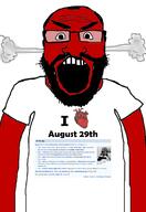 1350 1809 1842 1903 1915 1972 1982 1984 1996 angry arm august august_29 auto_generated beard clothes country glasses open_mouth red soyjak steam subvariant:science_lover text variant:markiplier_soyjak wikipedia // 1440x2096 // 617.2KB
