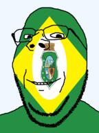 brazil ceará flag flag:ceará glasses looking_at_you smile soyjak stubble subvariant:wholesome_soyjak teeth transparent_background variant:gapejak // 600x800 // 80.6KB
