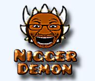 angry black_skin demon disembodied geometry_dash glasses horn mirror mirrored nigger open_mouth stubble text // 500x425 // 192.2KB