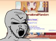 4chan bant_(4chan) board deformed distorted grey_skin npc open_mouth robot screenshot soyjak // 644x481 // 234.9KB