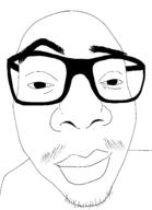 eyebrows_up facial_hair glasses template // 1160x1600 // 37.1KB