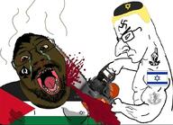 aryan bbc blood chainsaw idf israel israeli israeli_flag jewish_nazi jewish_nose jewish_star judaism kahanism nigger nipple palestine palestinian queen_of_spades sweating variant:bernd variant:chudjak // 858x620 // 232.8KB