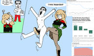 bbc coco_(ongezellig) flag glasses open_mouth or_are_you_a_stupid_whore pan_african queen_of_spades soyjak total_nigger_death variant:chudjak // 2667x1591 // 1.1MB