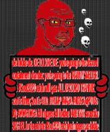 closed_mouth discord ear glasses hand holding_object lolkek meta nigger red_skin sign skull soot soyjak soyjak_party stubble subvariant:duzjak text tranny variant:soyak wordswordswords yellow_sclera // 640x769 // 202.3KB