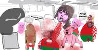 beheaded belarus blood brown_hair crying factory fat flag:belarus gore incident machine meximutt obese oink pig pink_skin shit_stained_pants small_penis t50_eyes text variant:cobson variant:feraljak variant:kuzjak variant:meximutt // 828x425 // 105.0KB