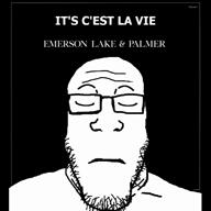 album_cover c'est_la_vie_(emerson_lake_and_palmer_song) closed_eyes emerson_lake_and_palmer glasses its_over music song soyjak stubble text variant:markiplier_soyjak works_volume_1_(Emerson_lake_and_palmer_album) // 540x540, 265.5s // 9.2MB