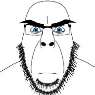 angry beard blue_eyes closed_mouth front_facing glasses redraw stubble subvariant:cobson_front2 subvariant:modern_cobson thick_eyebrows variant:cobson // 800x800 // 27.9KB