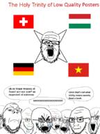 4chan angry bant_(4chan) bloodshot_eyes comic concerned country crying flag flag:germany flag:hungary flag:switzerland flag:vietnam frown germany glasses hungary multiple_soyjaks mustache open_mouth soyjak stubble switzerland text thick_eyebrows trinity variant:a24_slowburn_soyjak variant:cryboy_soyjak variant:gapejak variant:soyak vietnam // 640x853 // 215.7KB