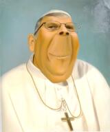 bernd_schmidt catholic christianity clothes cross ear glasses hair hat irl jan_paweł_2 john_paul_2 looking_at_you meme necklace pope priest shaved smile subvariant:wholesome_soyjak variant:gapejak // 1496x1796 // 1.8MB