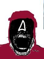 clothes mask open_mouth soyjak squid_game stubble tv_(4chan) variant:markiplier_soyjak // 1992x2672 // 195.0KB