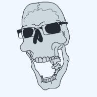 bone cracked emoticon glasses open_mouth skull soyjak variant:cobson // 793x793 // 40.9KB