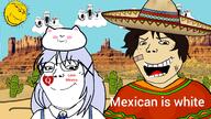 amercia anime bandage bleached blue_hair blush brown_hair cactus canyon chikacabra chino_kafuu closed_mouth clothes cloud desert dress glasses gochiusa hair hat latine long_hair meme mexico multiple_soyjaks nature objectsoy open_mouth poncho queen_of_hearts smile sombrero soyjak soyjak_trio stretched_mouth stubble subvariant:shoyta subvariant:soylita subvariant:wholesome_soyjak sun tippy variant:cobson variant:gapejak variant:impish_soyak_ears variant:markiplier_soyjak variant:tony_soprano_soyjak white_skin // 1920x1080 // 1.2MB