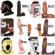 4soyjaks arab arantes asian asianted bac bbc bic bic2 black blacked bleached bwc comparativo dick indian indiated indigenous jewelry jewted nordic_chad nsfw text variant:gapejak variant:soyak variant:two_pointing_soyjaks white // 1920x1920 // 1.2MB