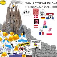 angry austria bloodshot_eyes building closed_eyes clothes cloud construction crazed crying denmark drool flag france frown germany gigachad glasses grey_skin hard_hat hat motion_blur multiple_soyjaks netherlands npc open_mouth pink_skin poland sagrada_familia sign sleeping soyjak soyjak_trio speech_bubble stubble subvariant:wholesome_soyjak sun sweden text thought_bubble variant:feraljak variant:gapejak variant:markiplier_soyjak variant:tony_soprano_soyjak variant:wojak // 1000x1000 // 226.5KB