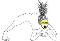 arm full_body hand jakked leg nsfw open_mouth pineapple pinejak soyjak stubble variant:soyak // 715x490 // 82.1KB