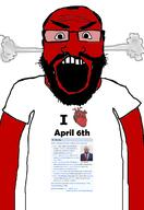1340 1652 1809 1945 1991 1998 2005 2009 2023 angry april april_6 arm auto_generated beard clothes country glasses open_mouth red soyjak steam subvariant:science_lover text variant:markiplier_soyjak wikipedia // 1440x2096 // 615.9KB