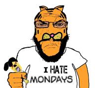 angry animal beard blood bloodshot_eyes cat cat_ear closed_mouth clothes dog garfield glasses hand i_hate odie_(garfield) open_mouth punisher_face soyjak subvariant:science_lover tongue tshirt variant:bernd variant:markiplier_soyjak // 783x720 // 53.2KB