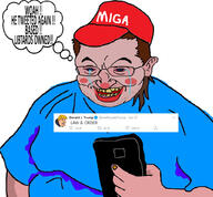 based crying donald_trump ear eric_butts fat glasses happy_merchant maga miga_hat stubble twitter variant:unknown // 1024x948 // 412.0KB