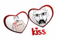 animated cytube feralteen heart kiss makesweet meta:tagme subvariant:doctos variant:shirtjak variant:soyak // 400x300 // 1.1MB